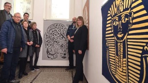 Präsentation von Kunstwerken junger Strafgefangener Präsentation von Kunstwerken junger Strafgefangener